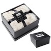 Hastings Home Faux Fur Throw Luxurious, Soft, Hypoallergenic Premium Fashion Blanket, 60"x70", Pearl White 579883NSS